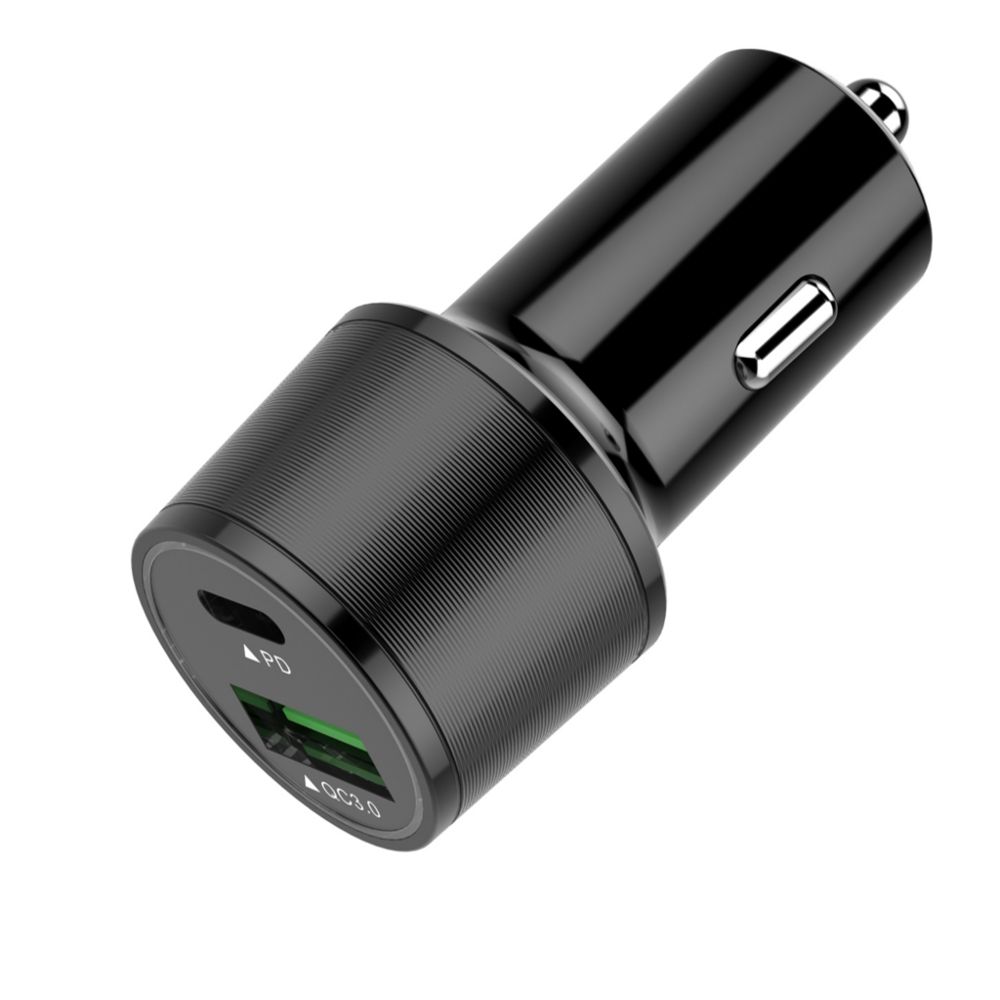 QC-30-Car-Charger-Metal-Double-Aperture-PD-Two-In-One-Car-Charger-1361811