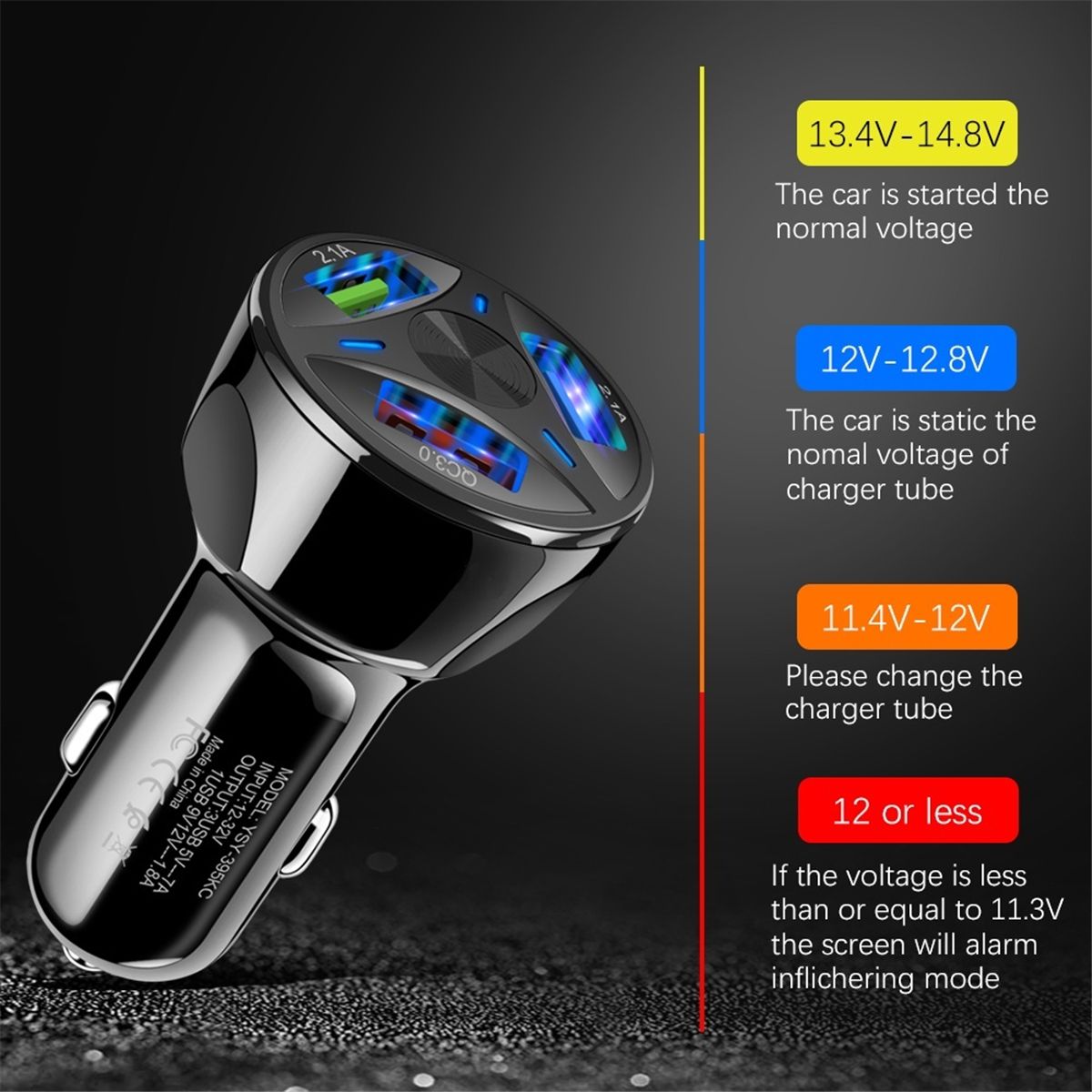 Quick-Charge-QC30-Fast-Car-Charger-3-USB-Interface-Multifunctional-Protection-1585830