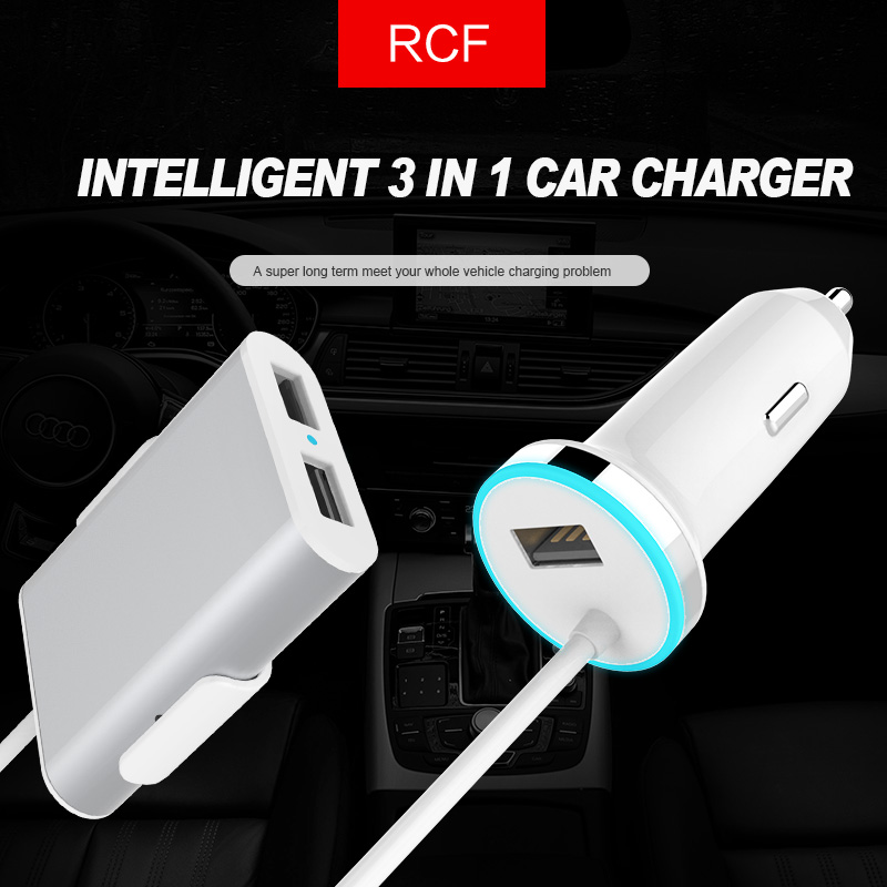 RCF-R8P-Fast-Charging-Circle-Display-Built-In-Smart-Chip-Intelligent-3-in-1-Car-Charger-1312011