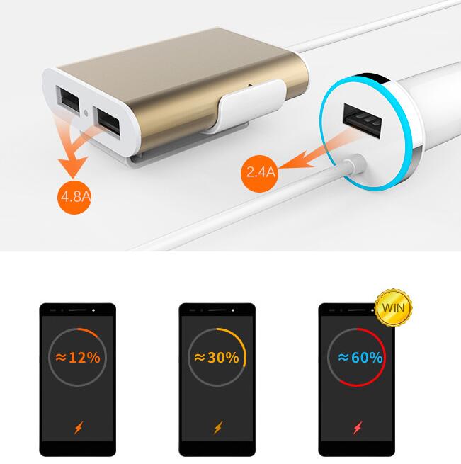 RCF-R8P-Fast-Charging-Circle-Display-Built-In-Smart-Chip-Intelligent-3-in-1-Car-Charger-1312011