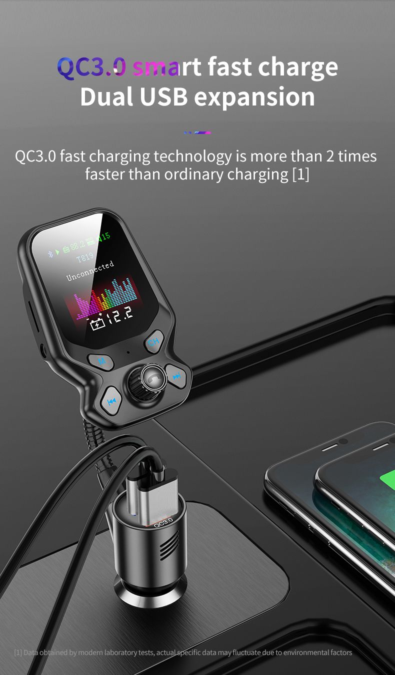 T819-QC-30-Smart-Fast-Car-Charger-Dual-USB-Expansion-Bluetooth-50-With-Colorful-Screen-1613597