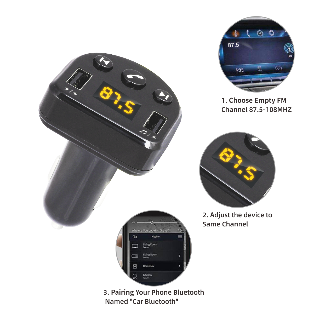 T852-Car-Charger-MP3-Player-Smart-Dual-USB-bluetooth-Receiver-Transmitter-Playback-Hands-free-FM-1567246