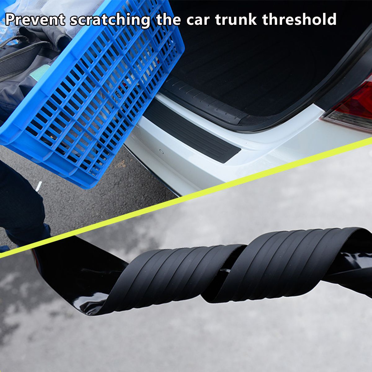 Universal-Car-Rear-Door-Sill-Guard-Body-Bumper-Strip-Protective-Trim-Protector-90CM-X-7CM-1590962