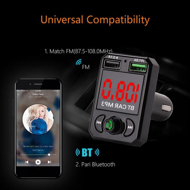Wireless-Bluetooth-Handsfree-31A-Fast-Charge-Car-Kit-FM-Transmitter-MP3-Player-Dual-USB-Charger-1566228