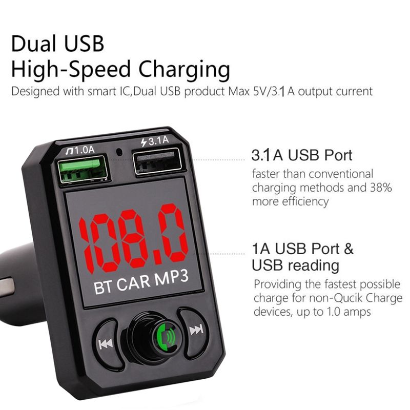 Wireless-Bluetooth-Handsfree-31A-Fast-Charge-Car-Kit-FM-Transmitter-MP3-Player-Dual-USB-Charger-1566228