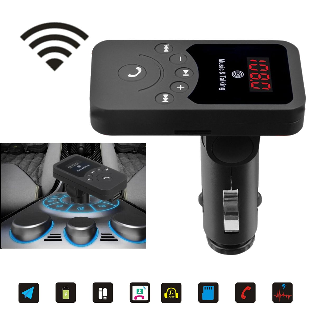 Wireless-bluetooth-FM-Transmitter-Radio-Car-Kit-MP3-Music-Player-USB-Charger-TF-1130010