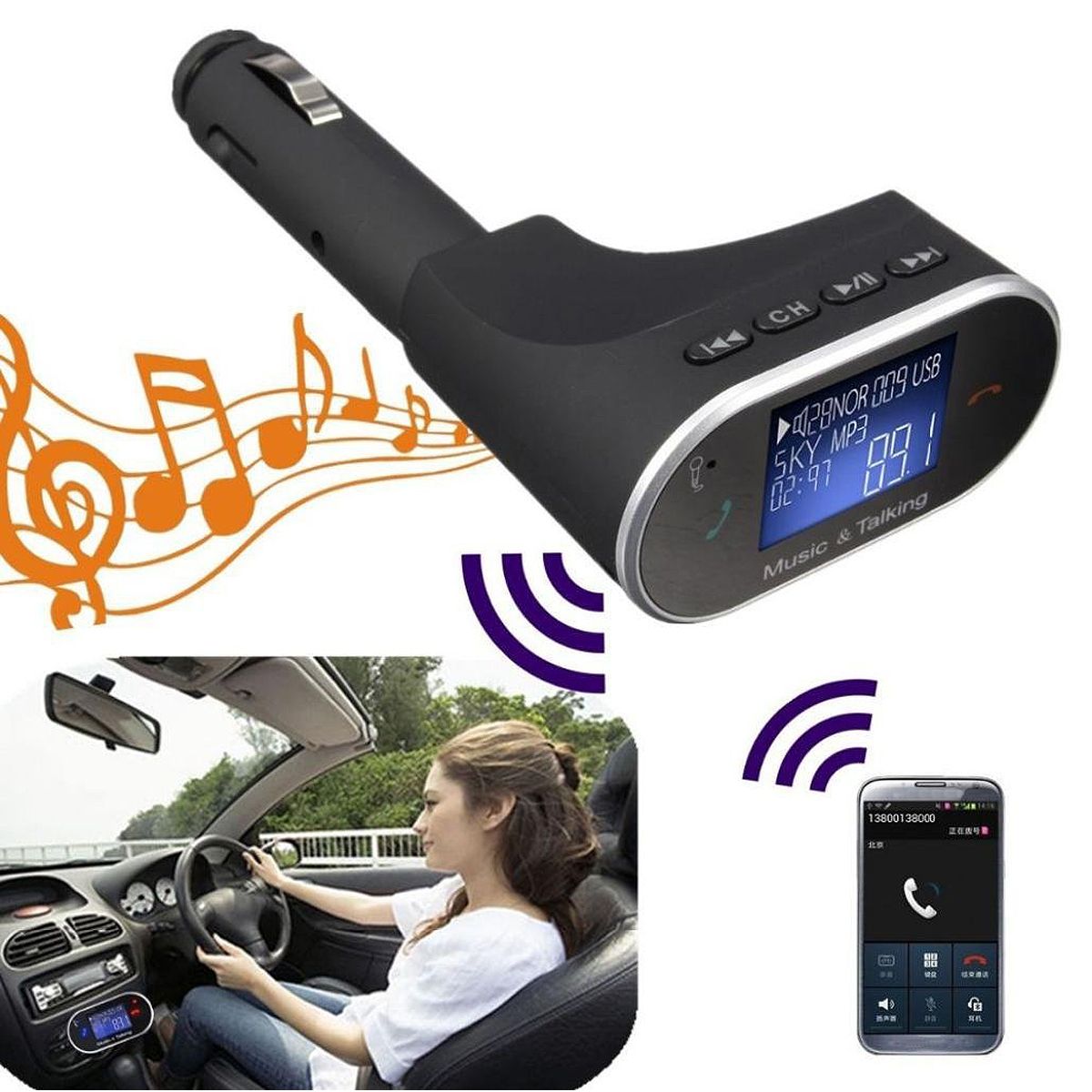 Wireless-bluetooth-Handsfree-Auto-Car-FM-Transmitter-MP3-Player-Remote-Control-1298683