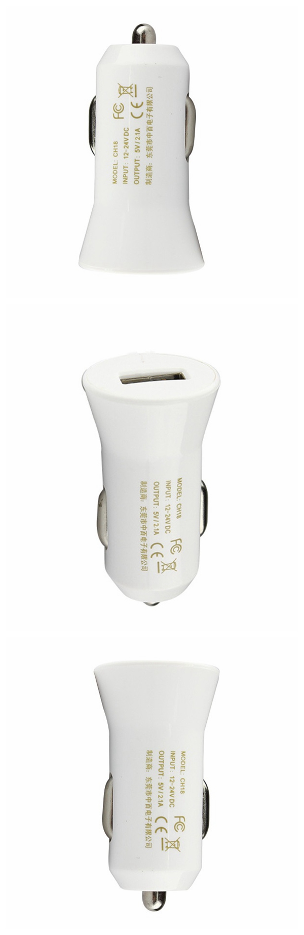 Zhongba-CH18A-USB-Car-Charger-5V-21A-for-iPhone-Xiaomi-Samsung-Digital-USB-Port-Electrric-Device-1031034