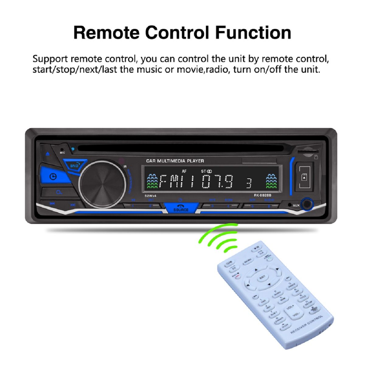 bluetooth-Car-Multimedia-DVD-Player-with-BT--DISC--FMAM-Radio--RDS-Receiver-1161391