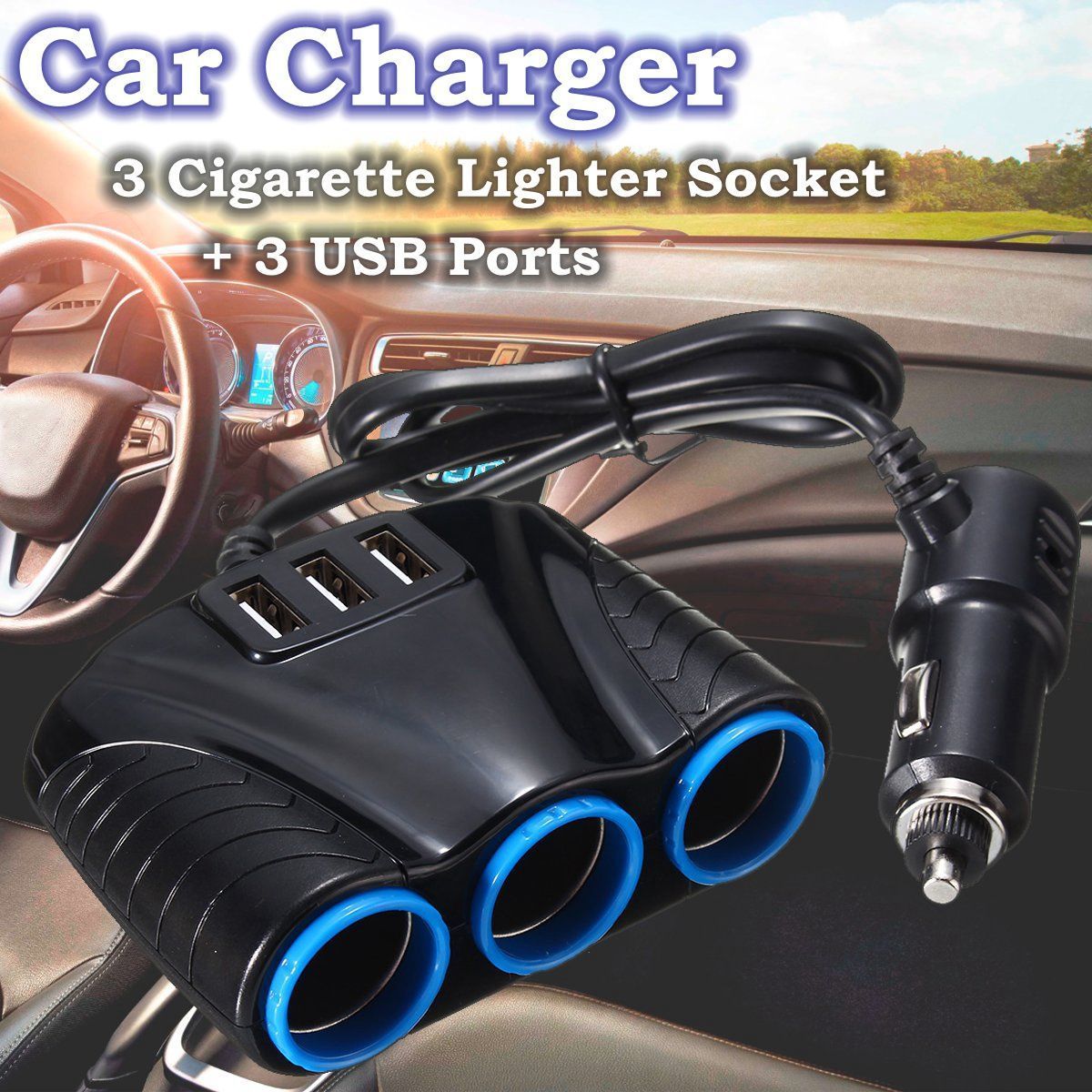 31A-12V24V-Car-Charger-3-Socket-Cigarette-Lighter-with-USB-ports-Adapter-120W-1115279