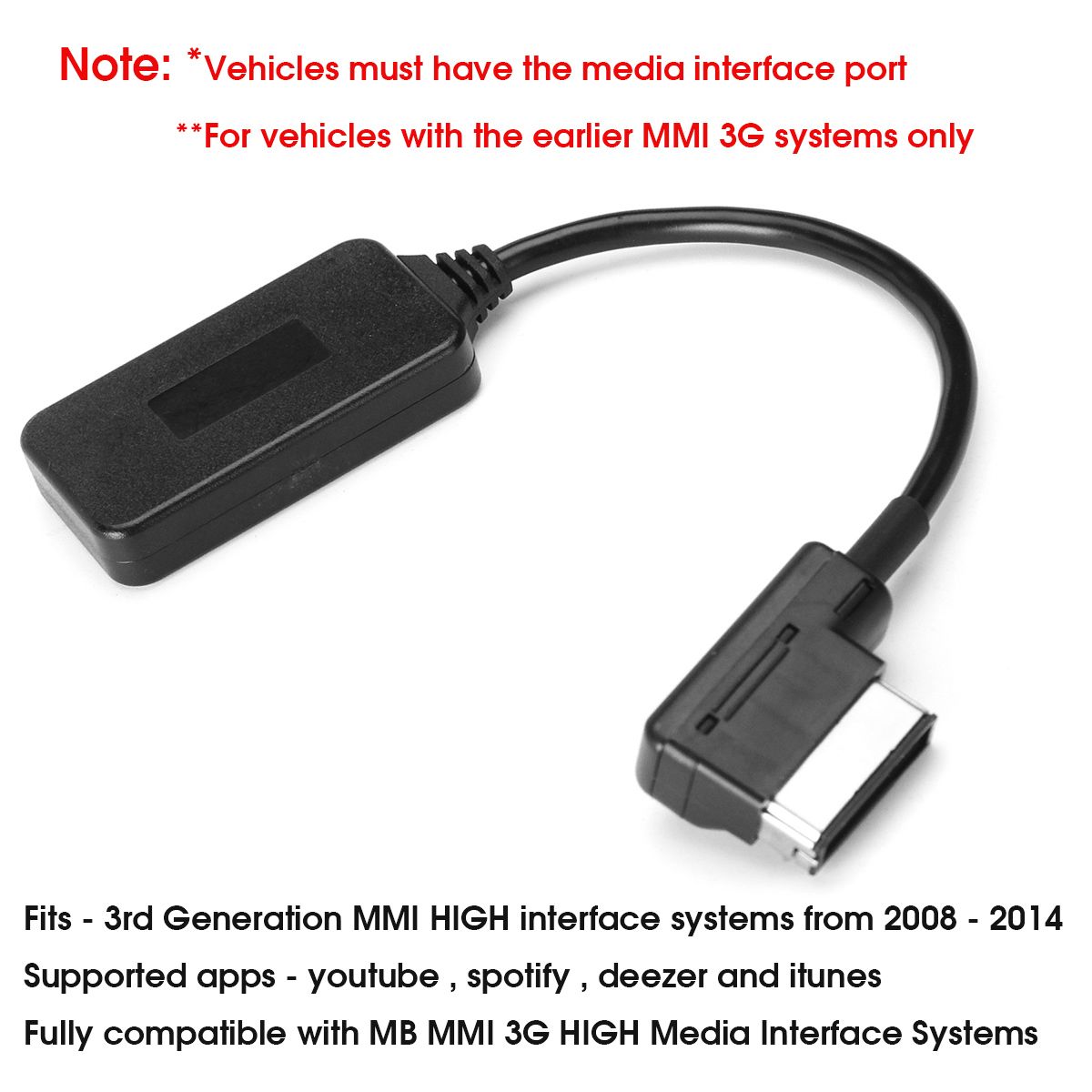 AMI-Streaming-bluetooth-Music-Audio-Cable-iPod-Media-Interface-Lead-Samsung-Mercedes-1415170