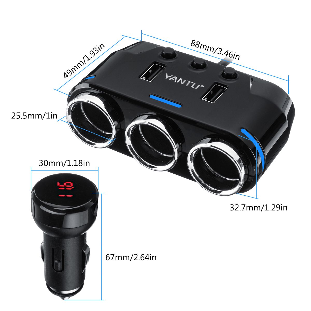 Dual-USB-Port-3-Way-Auto-Car-Cig-arette-Lighter-Socket-Splitter-Charger-DC-12V-Plug-Adapter-1604413