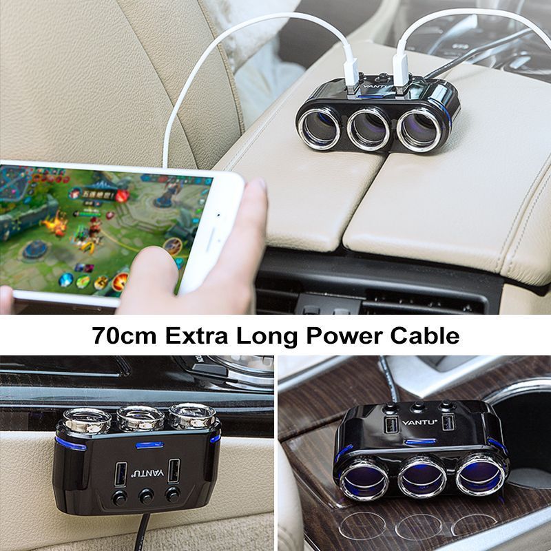 Dual-USB-Port-3-Way-Auto-Charger-Car-Ci-garette-Lighter-Full-Function-Socket-Splitter-Adapter-1254783