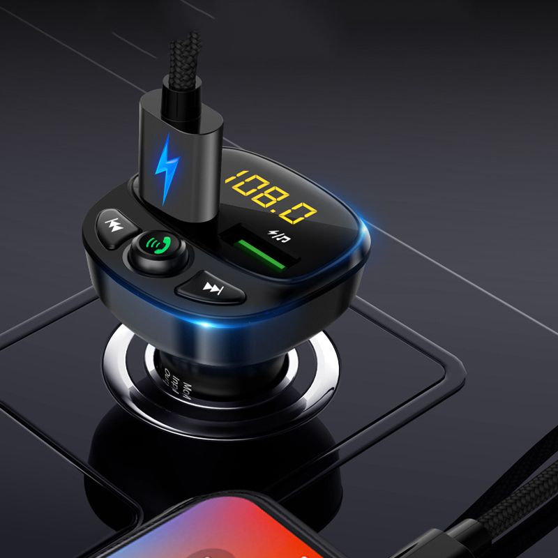 HY87-Car-MP3-Bluetooth-Charger-Dual-USB-Cig-arette-Lighter-QC30-Fast-Charging-1603157