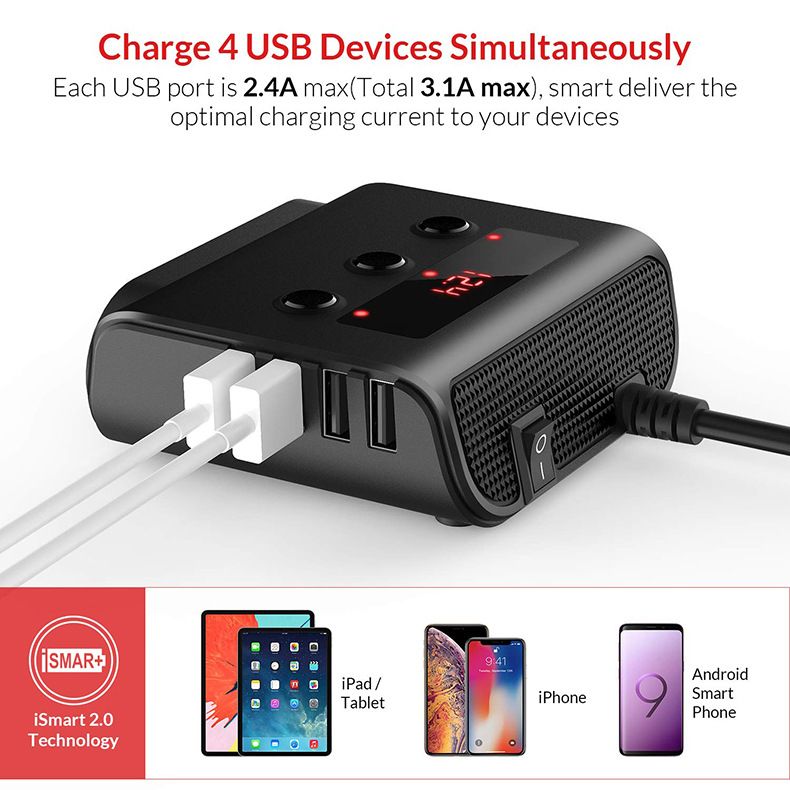 TR12-100W-Car-Charger-Adapter-With-OnOff-Switch-3-Lighter-Sockets-1612038