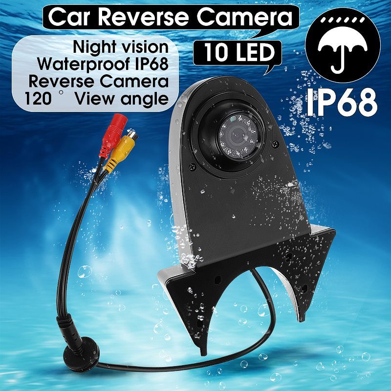 10-LED-Night-Vision-IP68-Waterproof-Roof-Mount-Over-Hang-Reverse-Car-Rear-View-Camera-For-Mercedes-S-1586594