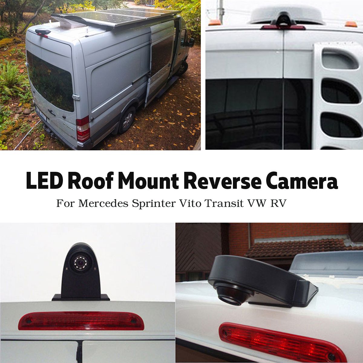10-LED-Night-Vision-IP68-Waterproof-Roof-Mount-Over-Hang-Reverse-Car-Rear-View-Camera-For-Mercedes-S-1586594