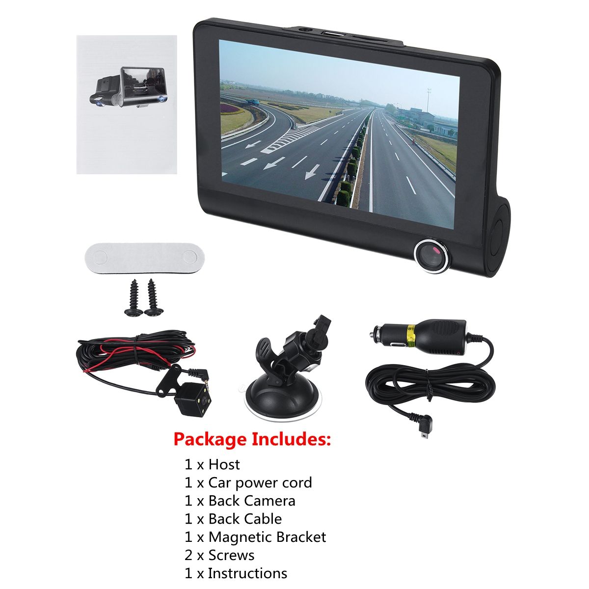 2-in-1-4quot-Large-LCD-Driving-Recorder--Explosion-Speed-Radar-HD-Car-DVR-Camera-1764732