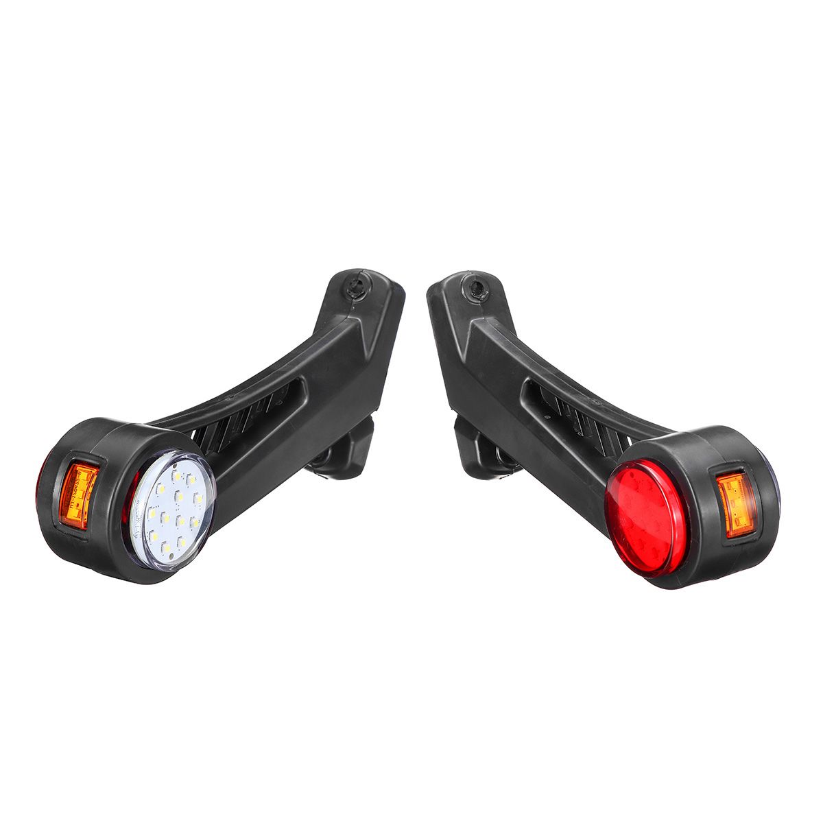 24LED-Side-Rubber-Marker-Light-Outline-Stalk-Lamp-Trailer-Truck-Van-Car-DVR-1592631