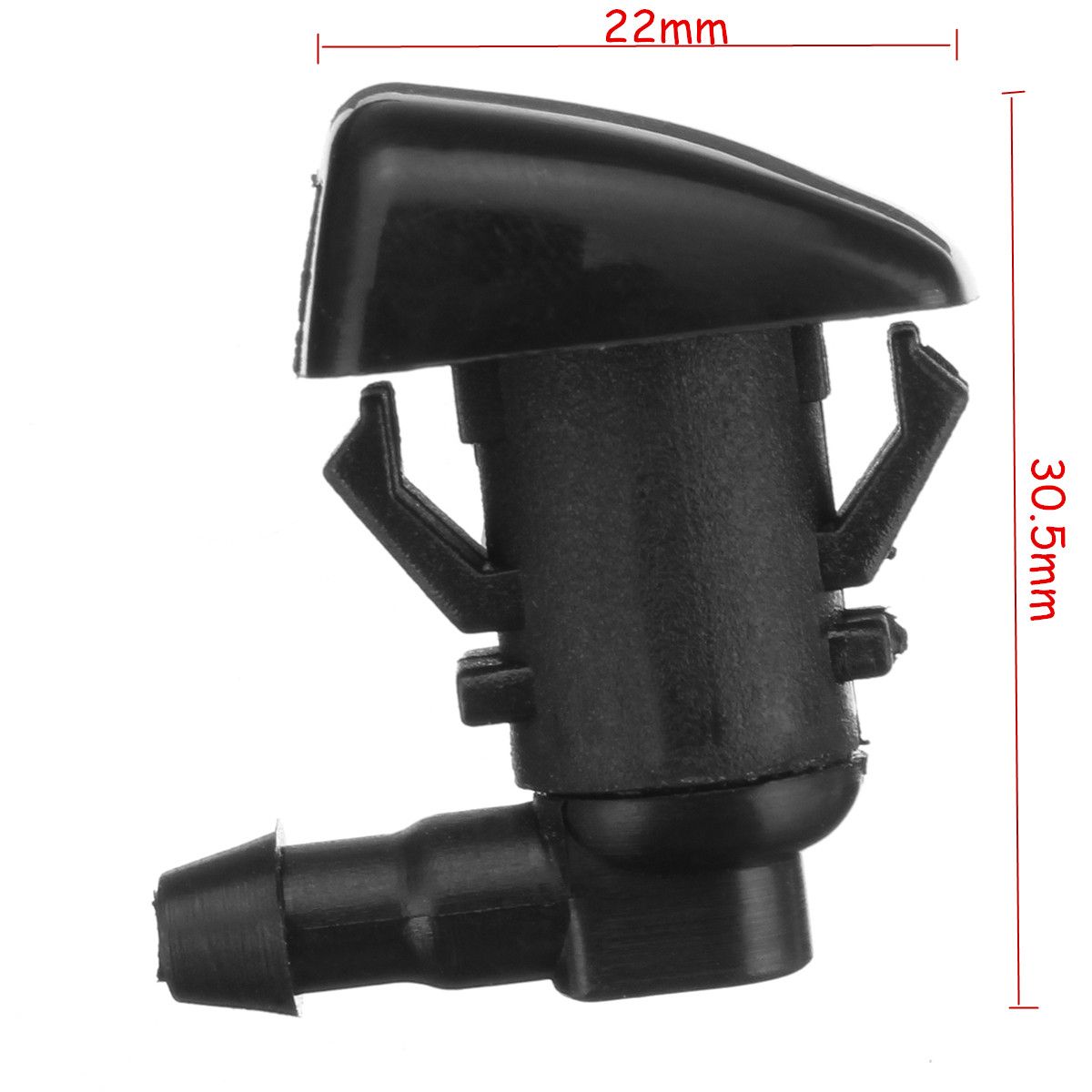 2Pc-Windshield-Wiper-Water-Spray-Jet-Nozzle-For-2007-2010-Ford-Edge-7T4Z-17603-A-1574905