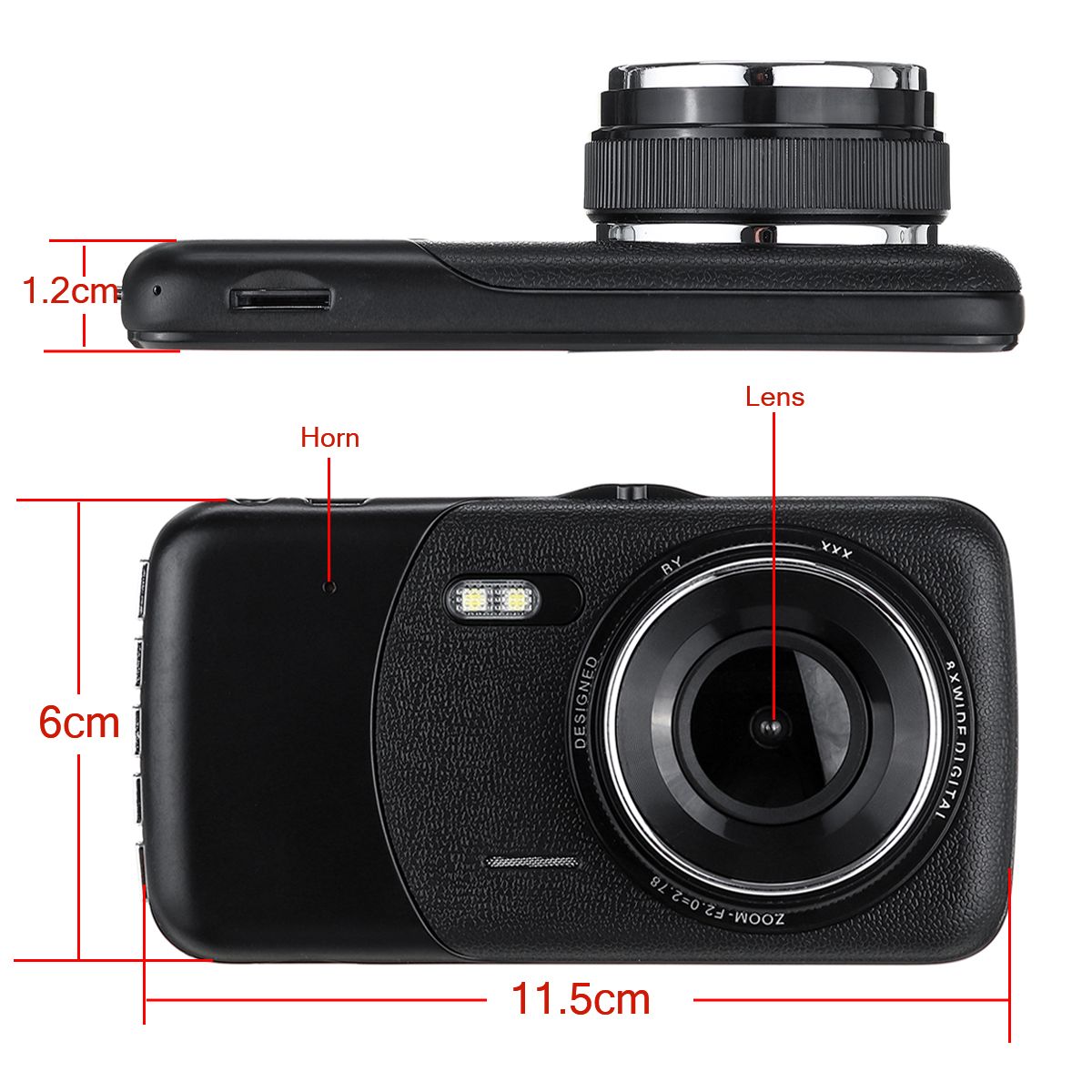 4-Inch-HD-Dual-Lens-1080P-Vehicle-Car-Dash-Cam-Video-Camera-Recorder-DVR-G-Sensor-1611401