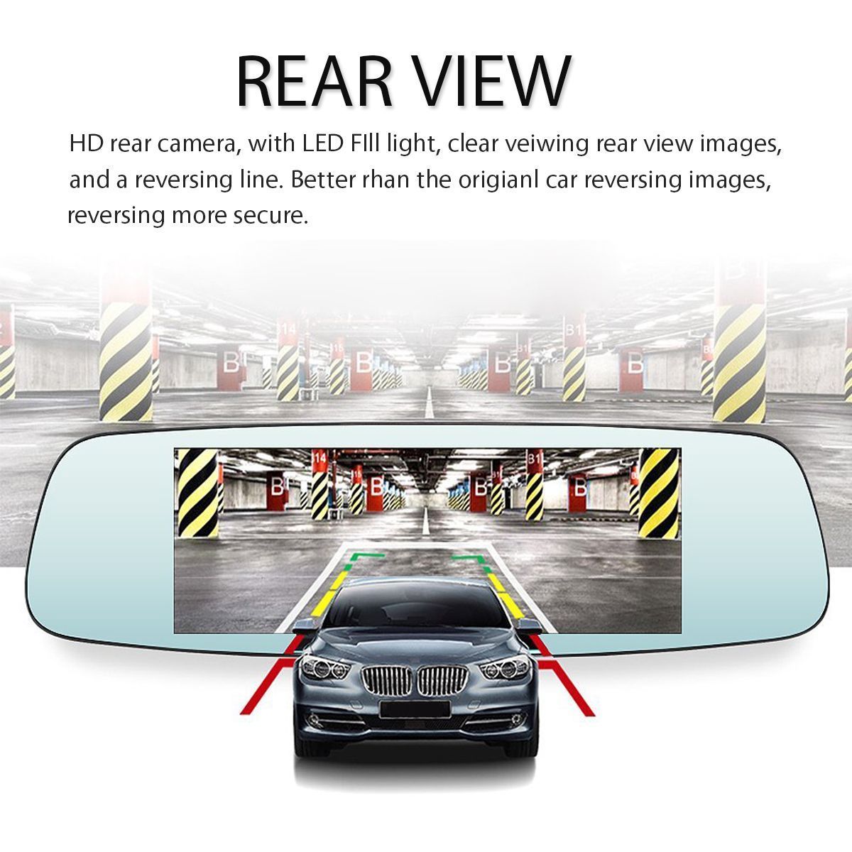 43-Inch-1080P-HD-Car-DVR-Rearview-Mirror-Dash-Camera-Dual-Lens-Recorder-Monitor-170-Degree-1292517