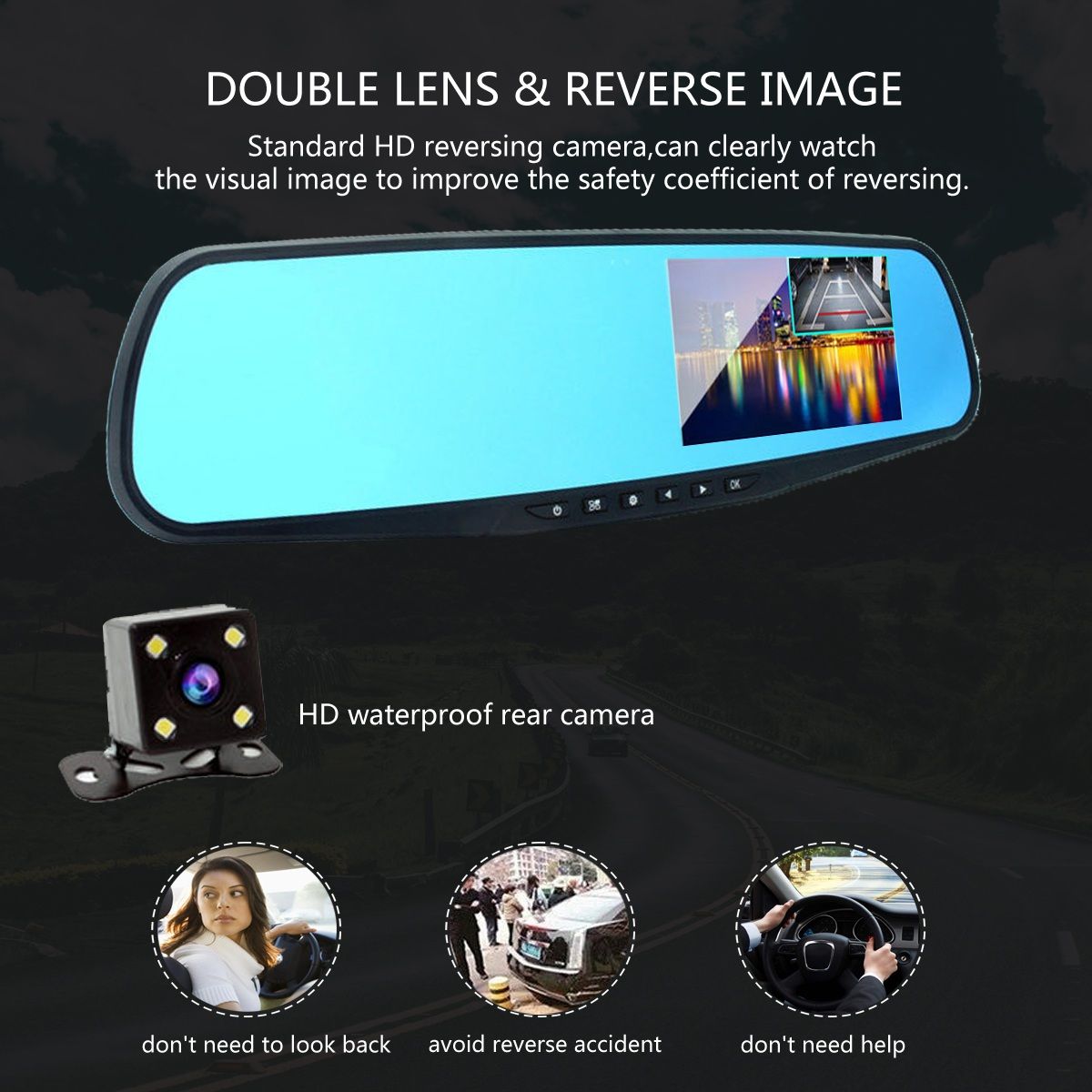 43-Inch-Double-Lens-Car-DVR-Rearview-Mirror-Driving-Recorder-Night-Vision-Parking-Monitoring-1565927