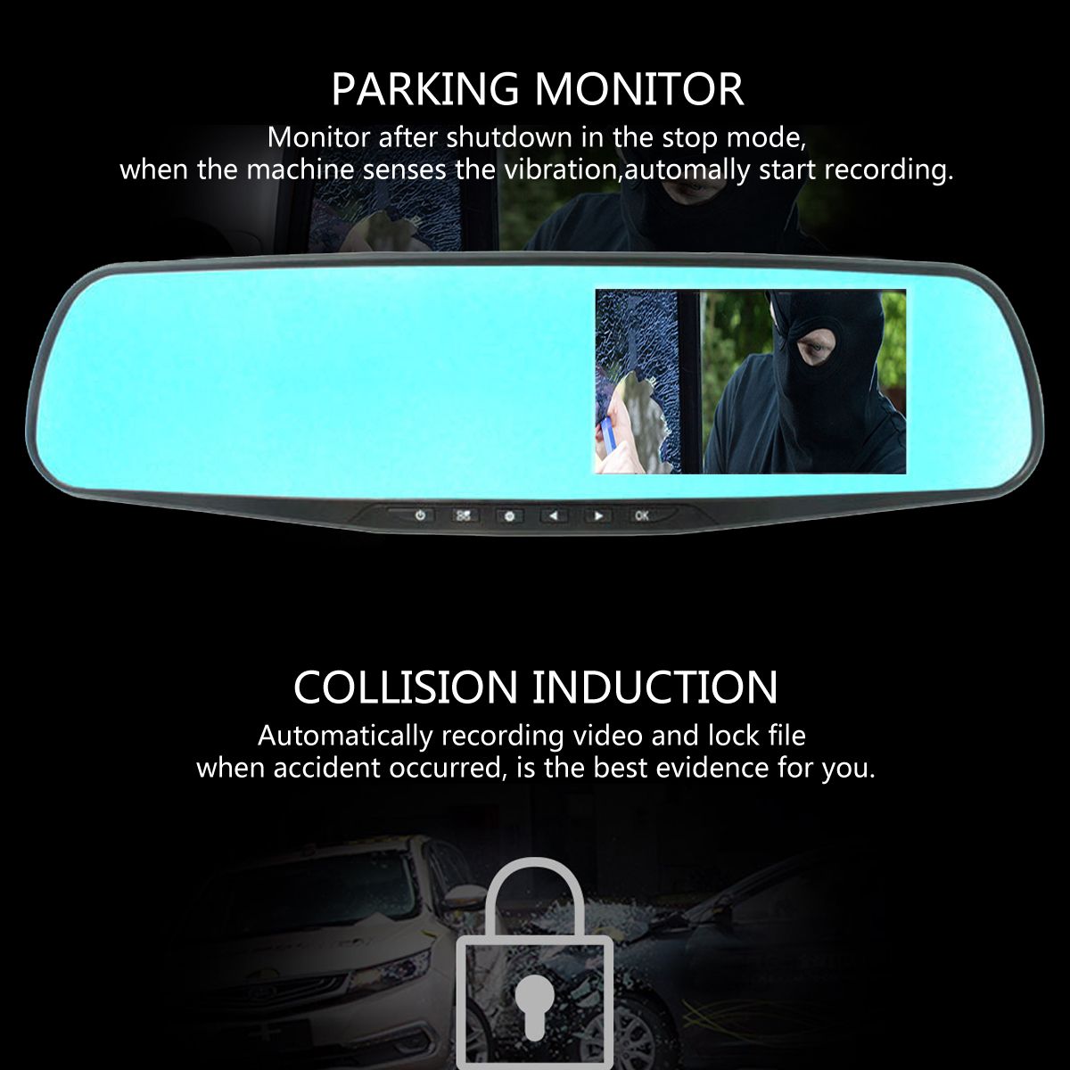 43-Inch-Double-Lens-Car-DVR-Rearview-Mirror-Driving-Recorder-Night-Vision-Parking-Monitoring-1565927