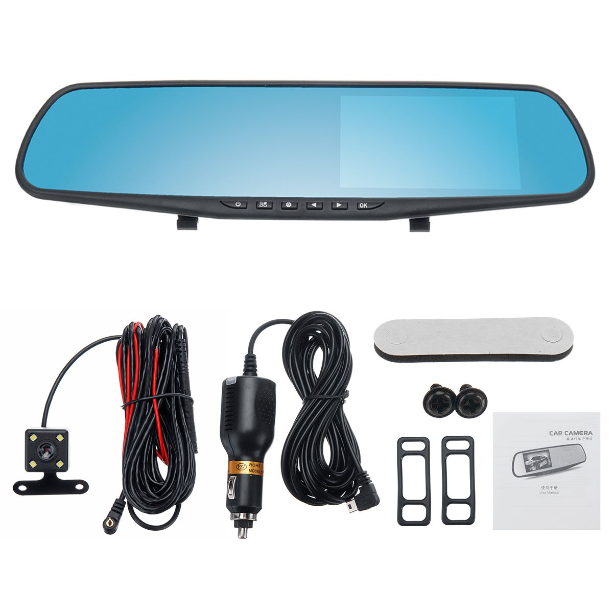 43-Inch-Double-Lens-Car-DVR-Rearview-Mirror-Driving-Recorder-Night-Vision-Parking-Monitoring-1565927