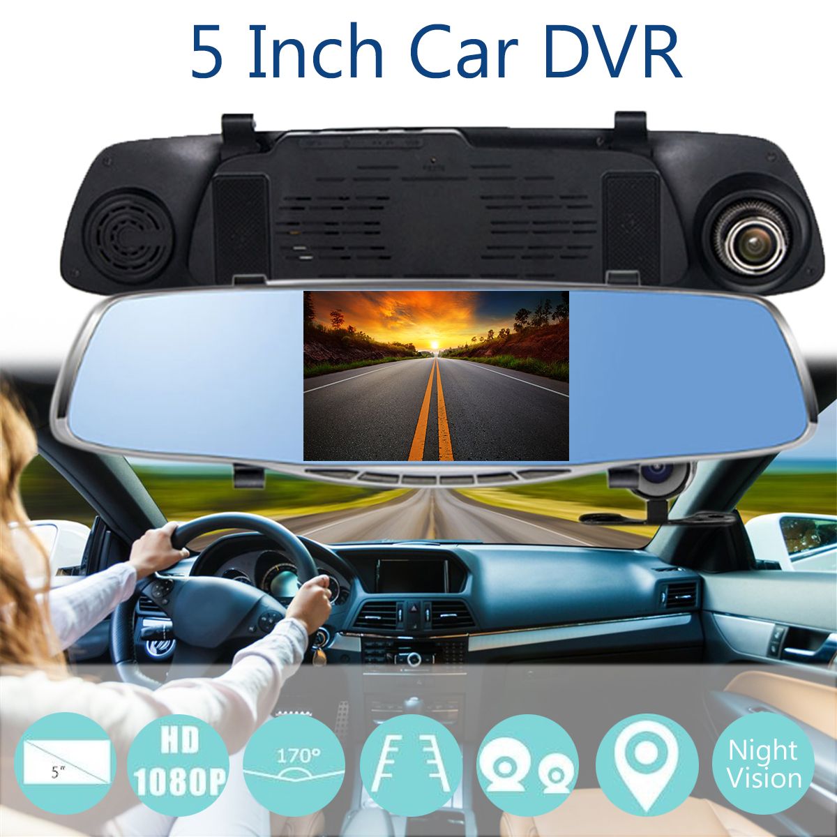 5-Inch-1080P-HD-Dual-Lens-Car-DVR-Dash-Cam-Recorder-170-Degree-Rear-View-Camera-G-sensor-1210359