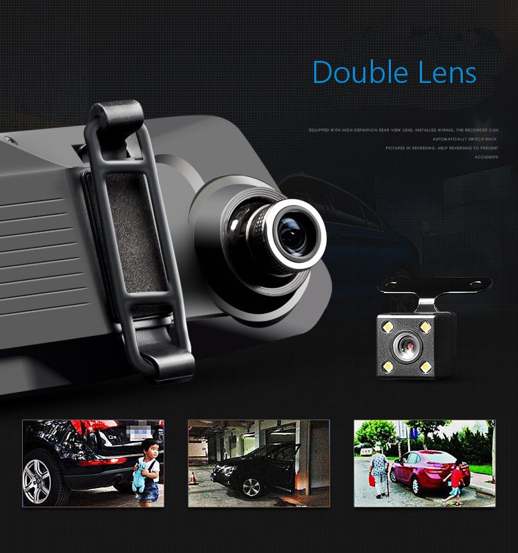 5-Inch-140-Degree-View-Angle-1080P-Full-HD-Rear-Mirror-Car-DVR-Screen-Touch-Dual-Lens-Night-Vision-1253570