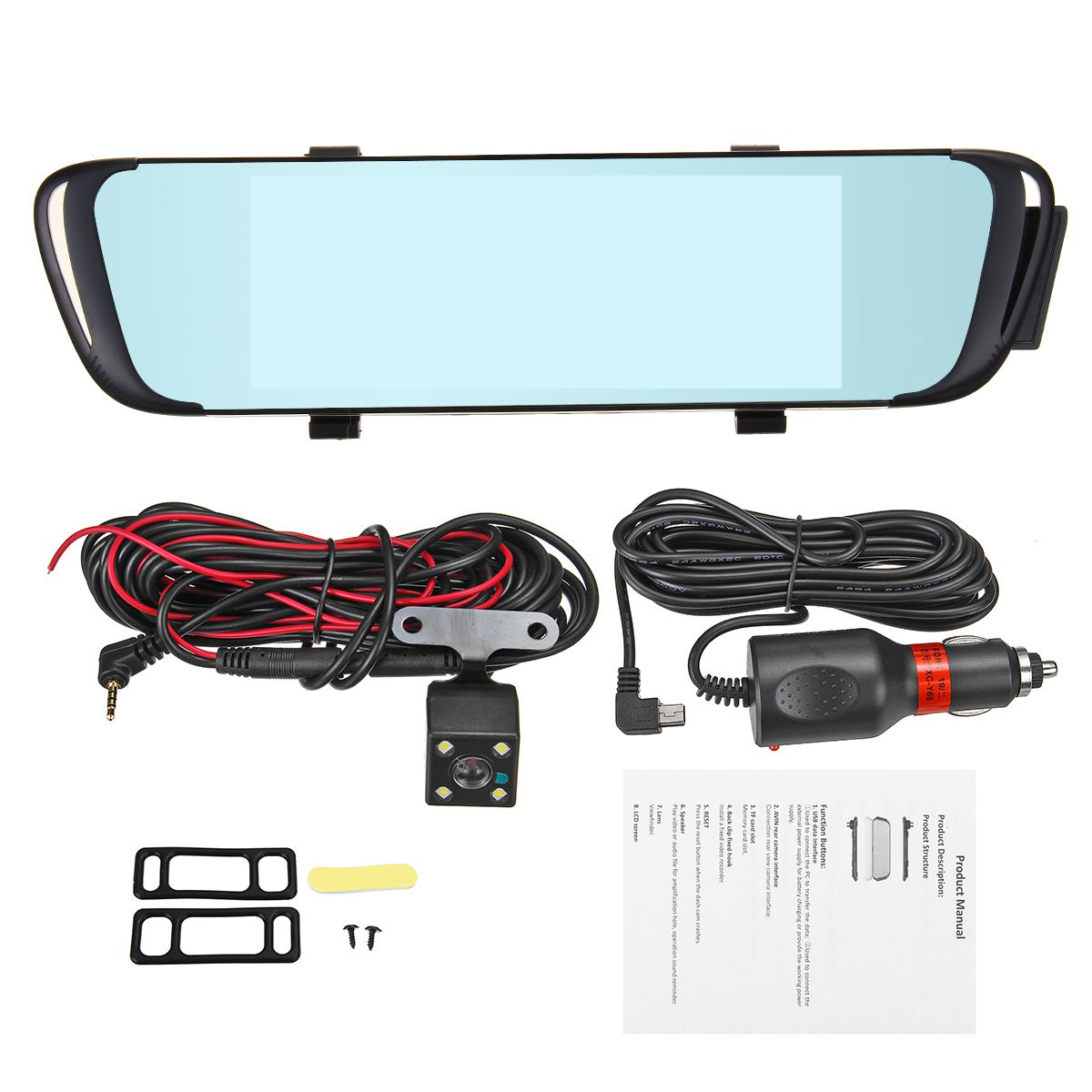 7-HD-1296P-Dual-Lens-Video-Recorder-Rearview-Mirror-Car-Dash-Cam-Camera-DVR-1652228