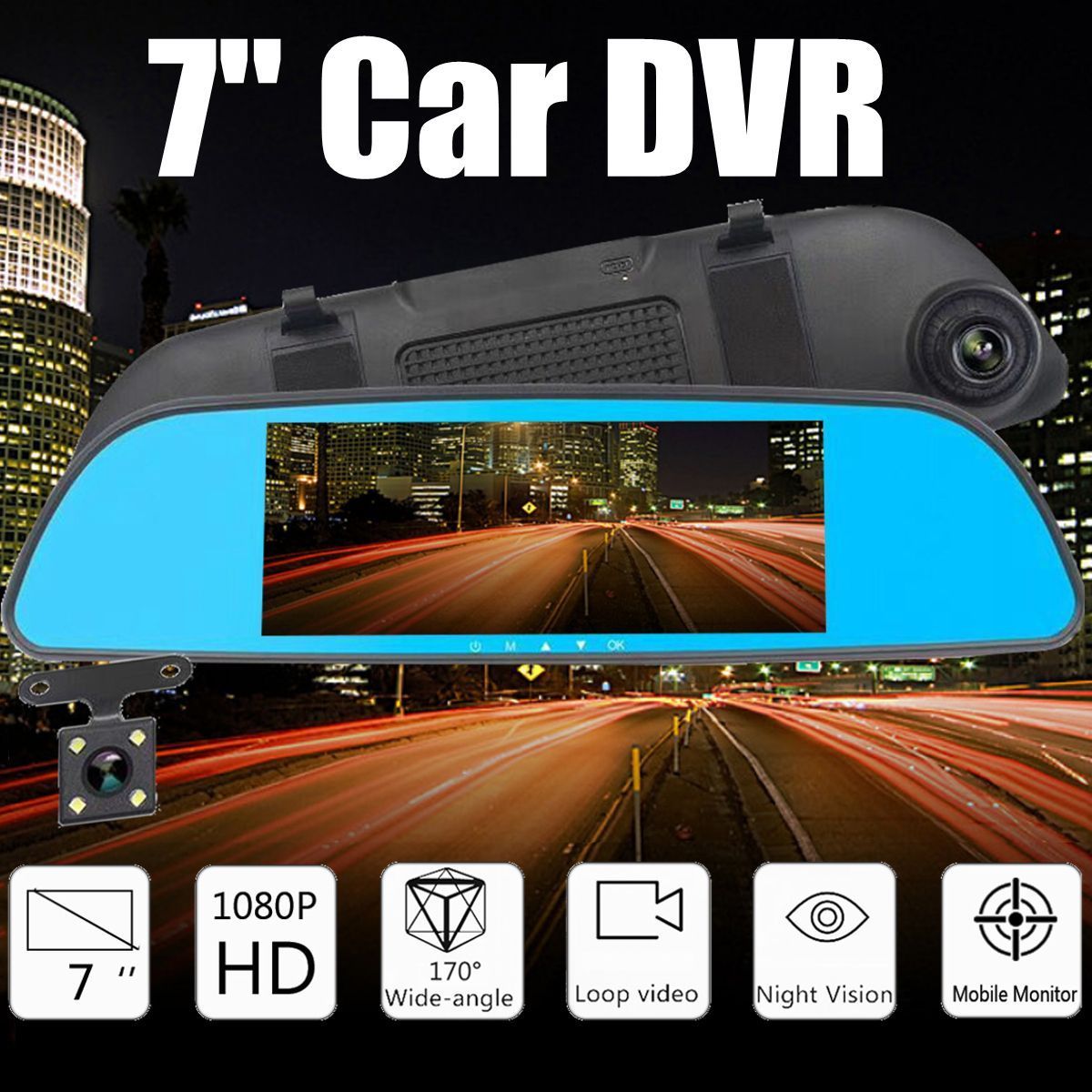 7-Inch-1080P-HD-Dual-Lens-Car-DVR-Dash-Mirror-Monitor-Recorder-Rear-View-Camera-1351089