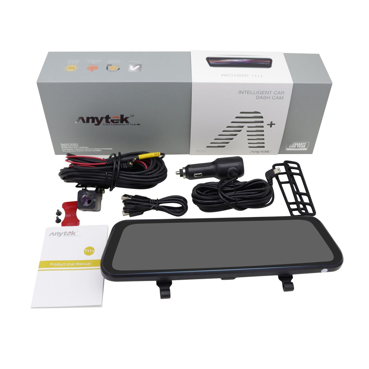 ANYTEK-T11-966-Inch-25D-Curved-Glass-Dual-Lens-Front-1080P-Back-720P-G-Sensor-Loop-Recording-Car-DVR-1448717
