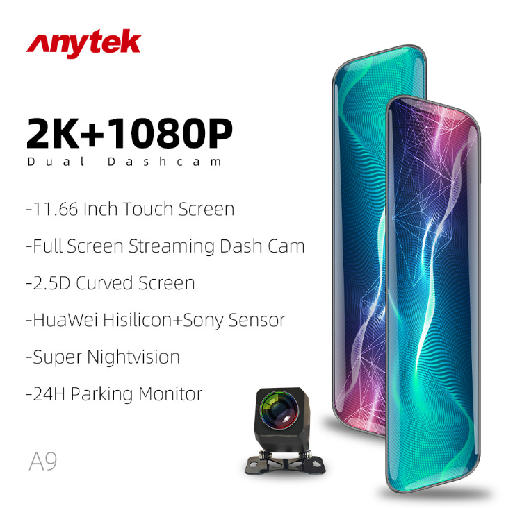 Anytek-A9-2K-1440P-Night-Vision-Ultra-HD-Car-Rearview-Mirror-DVR-Camera-1166-inch-Full-Screen-Touch--1579493
