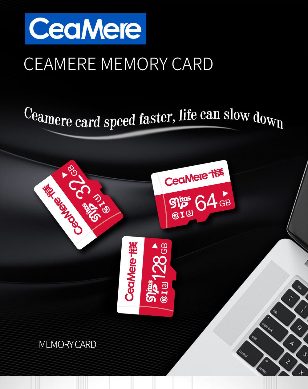 CEAMERE-SMITOSP-64G-U3-Waterproof-Professional-High-Speed-Memory-Card-For-Mobile-Phone-DVR-IP-Camera-1497380