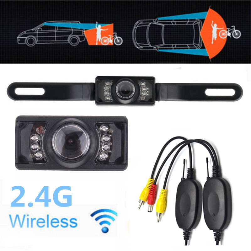 Car-Rear-View-5-Inch-LCD-Monitor-Mirror-Wireless-Backup-Camera-Parking-Reverse-Kit-1543515