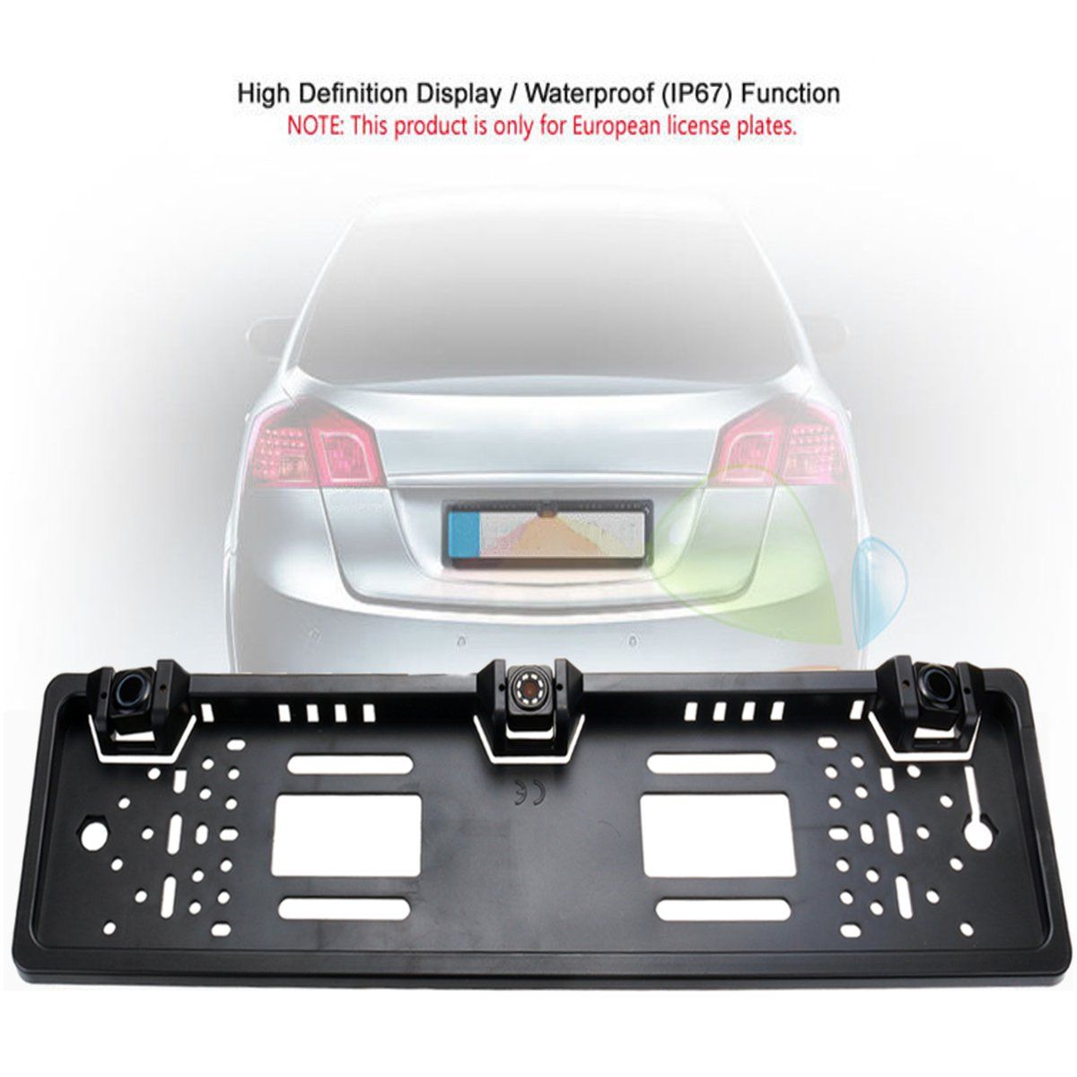 EU-Car-SUV-Parking-Sensors-Radar-Rearview-Backup-Camera-License-Plate-Frame-Kit-1359085