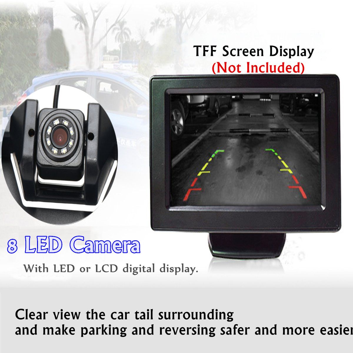 EU-Car-SUV-Parking-Sensors-Radar-Rearview-Backup-Camera-License-Plate-Frame-Kit-1359085