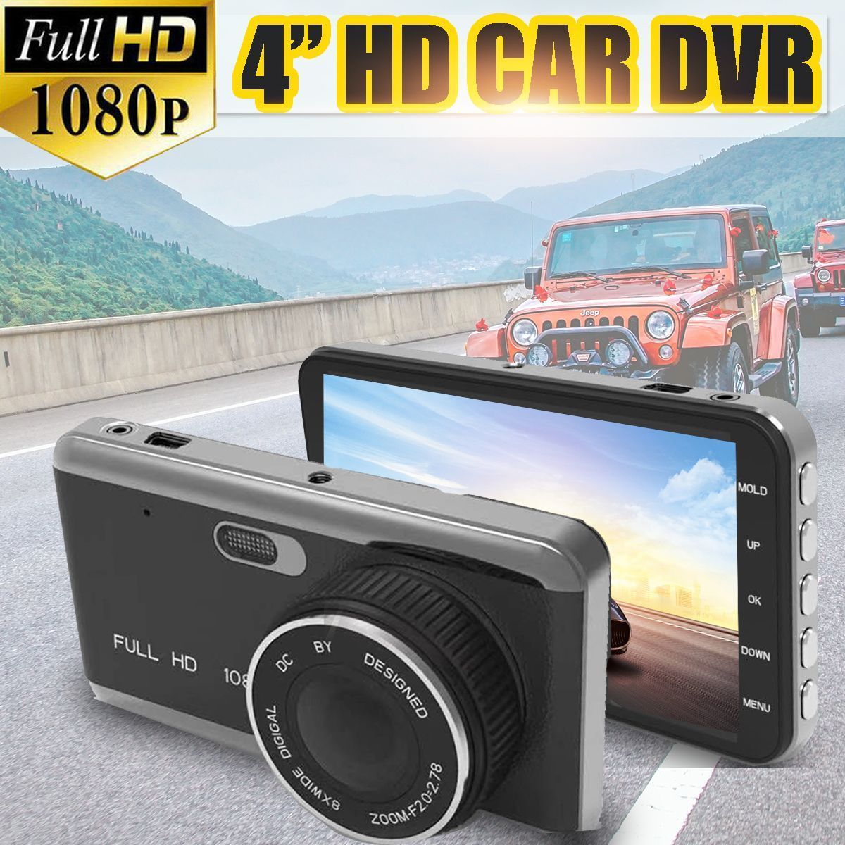 GT30-4-inch-1080P-Dual-Lens-Parking-Monitoring-170-Degree-Wide-Car-DVR-with-Rear-Camera-Recording-Dr-1532663