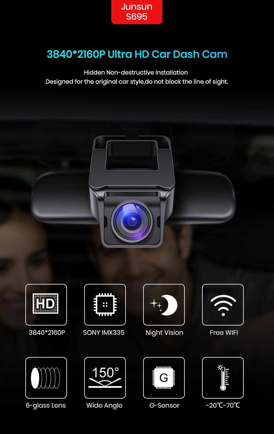 JUNSUN-S695-4K-GPS-WiFi-Night-Vision-App-Remote-Control-Car-DVR-Camera-1512795