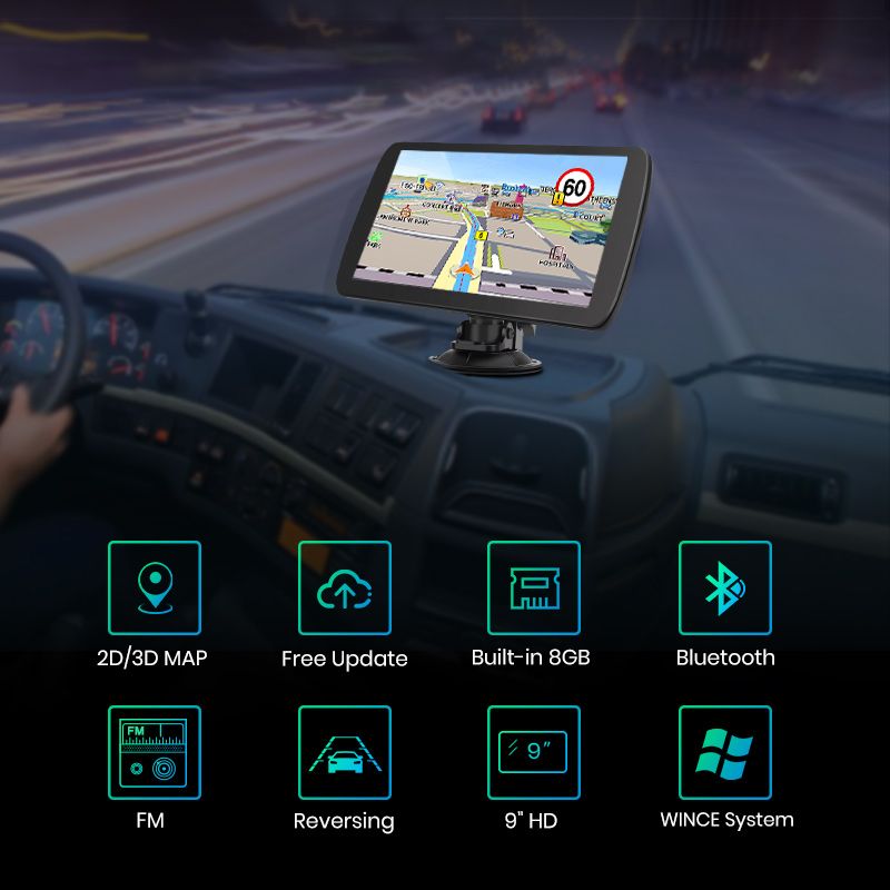 Junsun-A9-7quot-HD-Car-DVR-GPS-Navigation-FM-Bluetooth-AVIN-Navitel-Europe-Map-Sat-nav-Truck-gps-nav-1593306