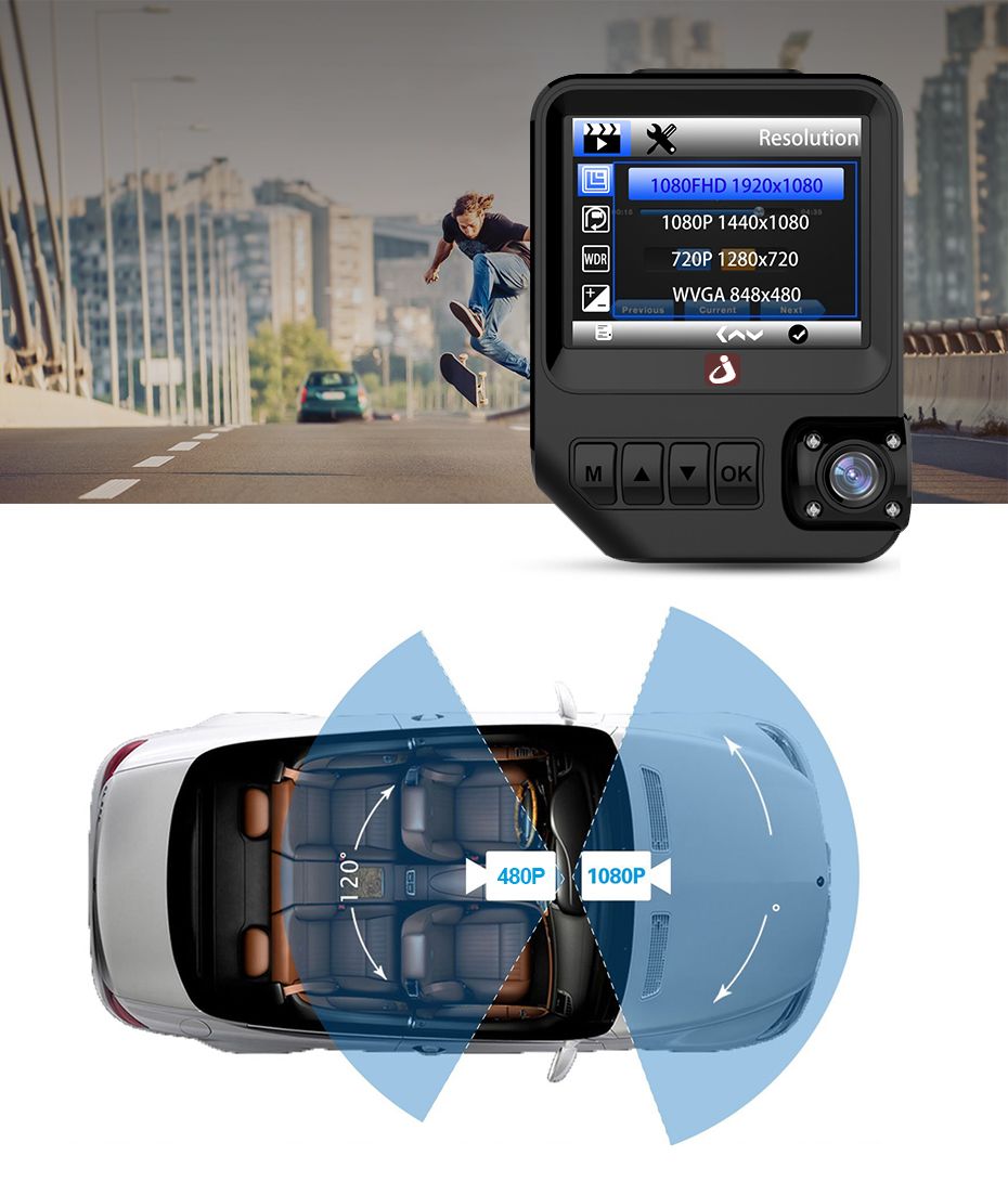 Junsun-Q2-23-Inch-Dual-Lens-Camera-Registrar-1080P-Video-Novatek-96658-Car-DVR-Dashcam-Recorder-1292137