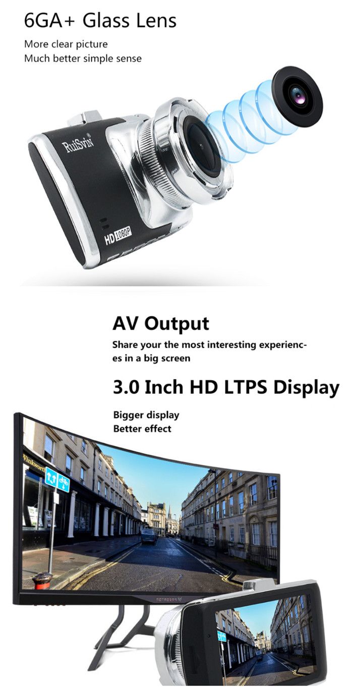 Ruisvin-GT3000-Car-DVR-Camera-Dashcam-Novatek-Full-HD-1080P-30-Inch-LCD-Video-Recorder-G-sensor-1166034