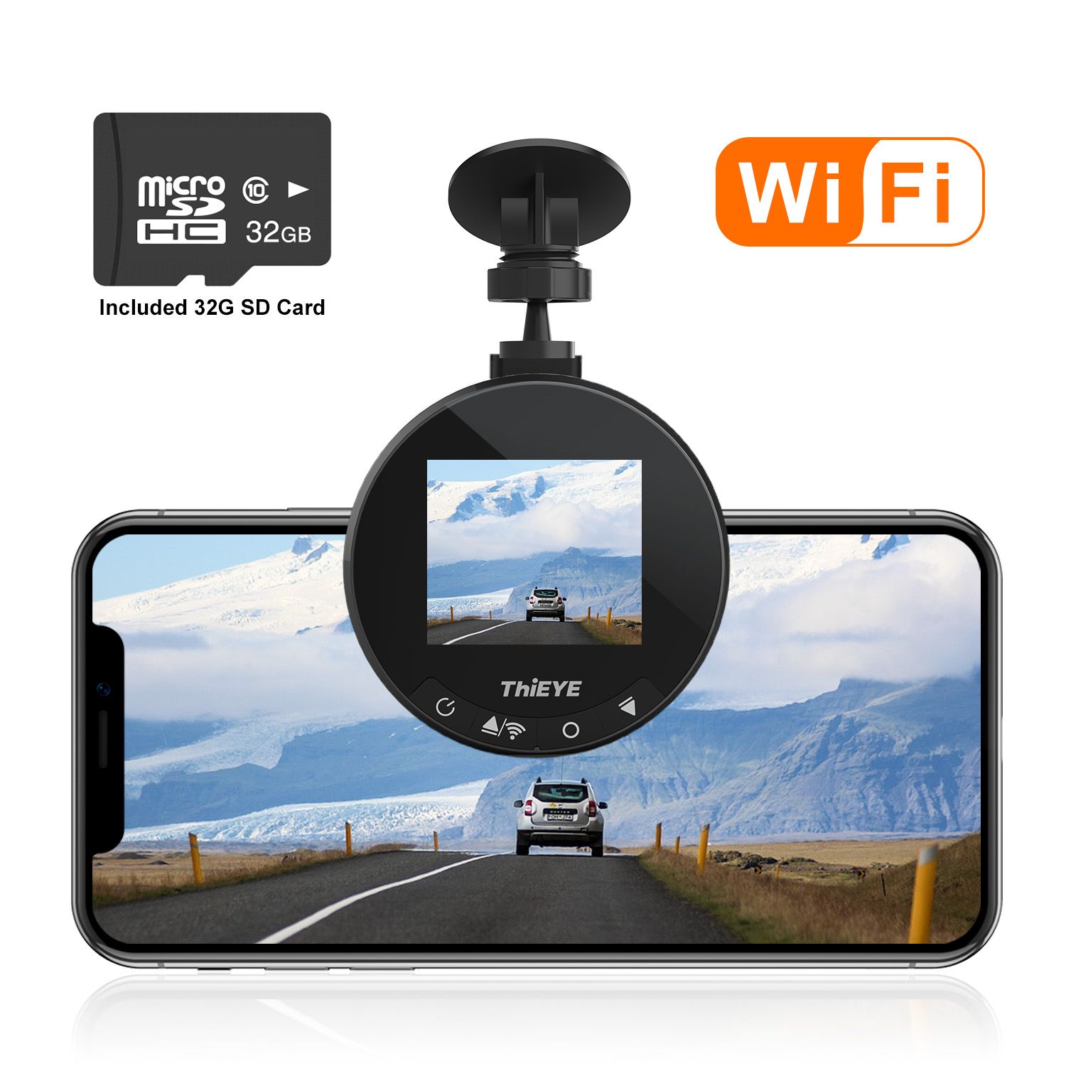 ThiEYE-Safeel-Zero-Dash-Camera-Automobile-Data-Recorder-Car-WiFi-DVR--Real-HD-1080P-170-Wide-Angle-W-1528888