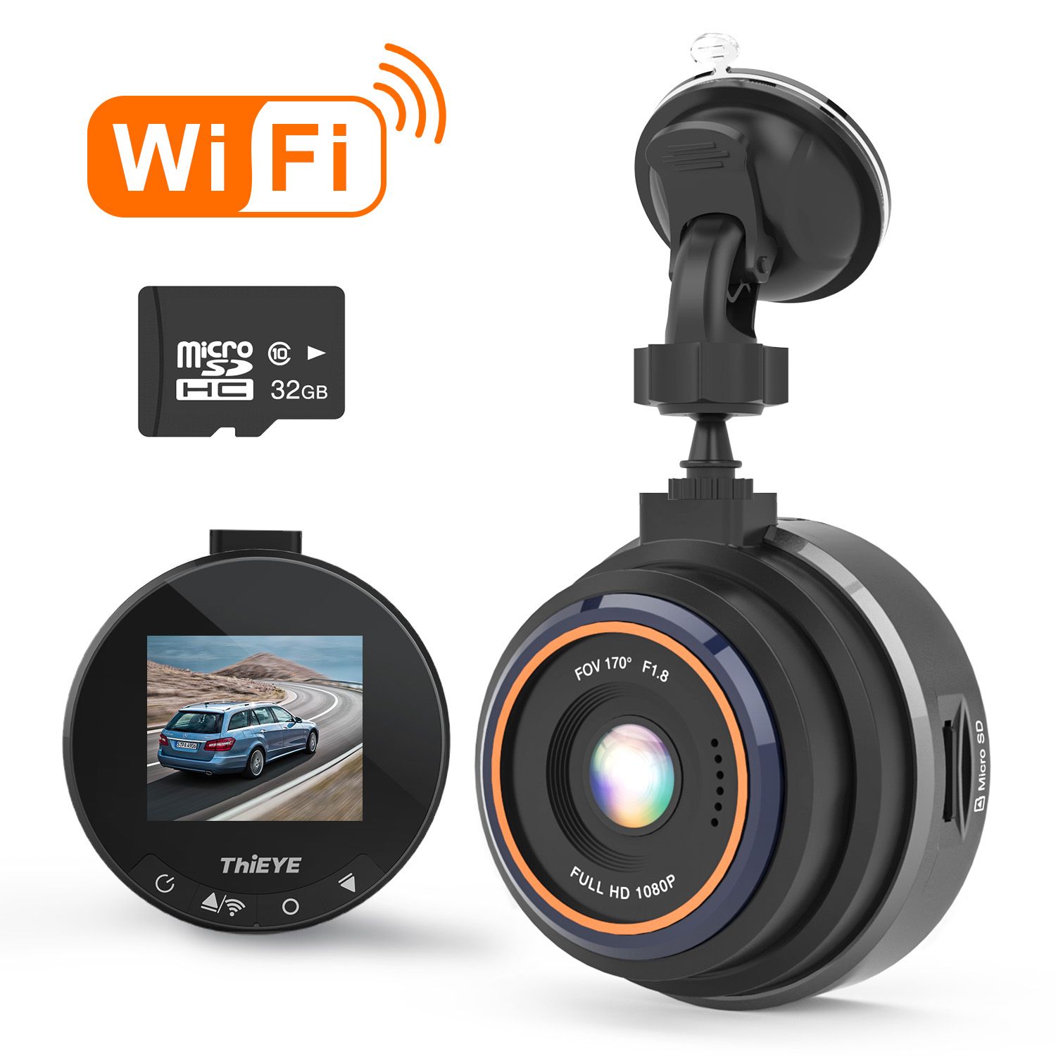 ThiEYE-Safeel-Zero-Dash-Camera-Automobile-Data-Recorder-Car-WiFi-DVR--Real-HD-1080P-170-Wide-Angle-W-1528888