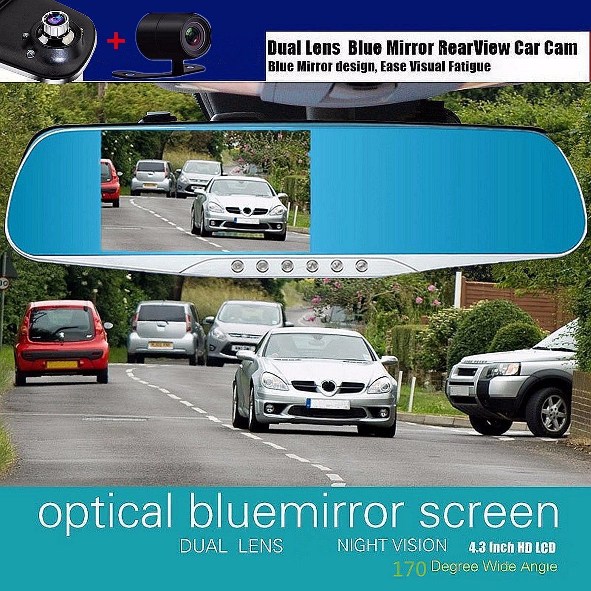 Winksoar-43-Inch-1080P-HD-Rear-view-Blue-Mirror-Dual-Lens-Car-DVR-Dash-Cam-Camera-Recorder-1343160