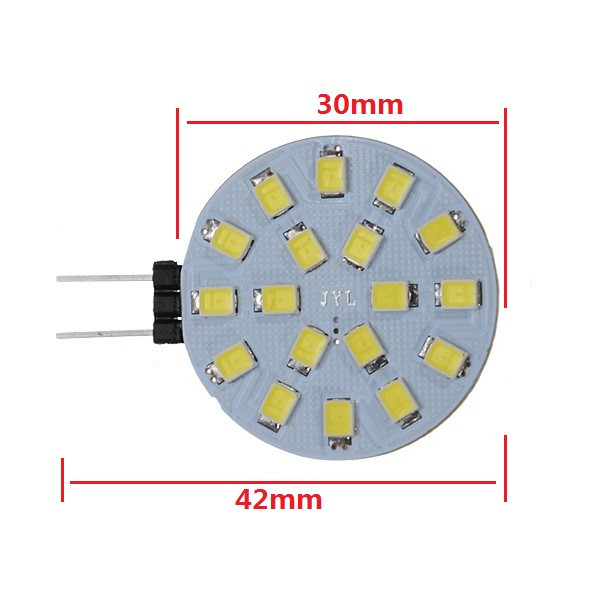 200Lm-18SMD-LED-G4-17W-White-6500K-Light-for-Car-Yacht-Boat-Home-Decoration-1066636