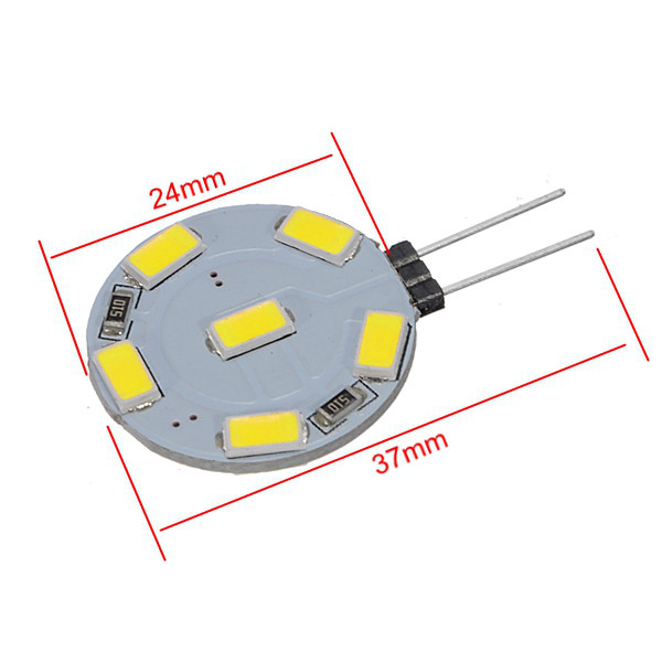 260Lm-16W-12SMD-G4-Warm-Pure-White-6000K-Car-Yacht-Display-LED-Light-1066634