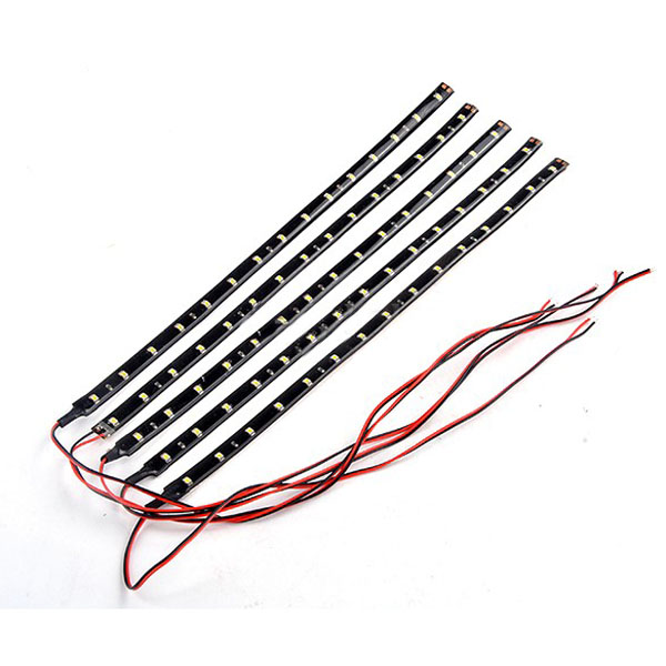 30cm-15LED-3528-Flexible-Strip-Car-DRL-Chassis-Light-Decoration-Light-Waterproof-1012895